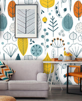 Autumn Scandinavian Wallpaper